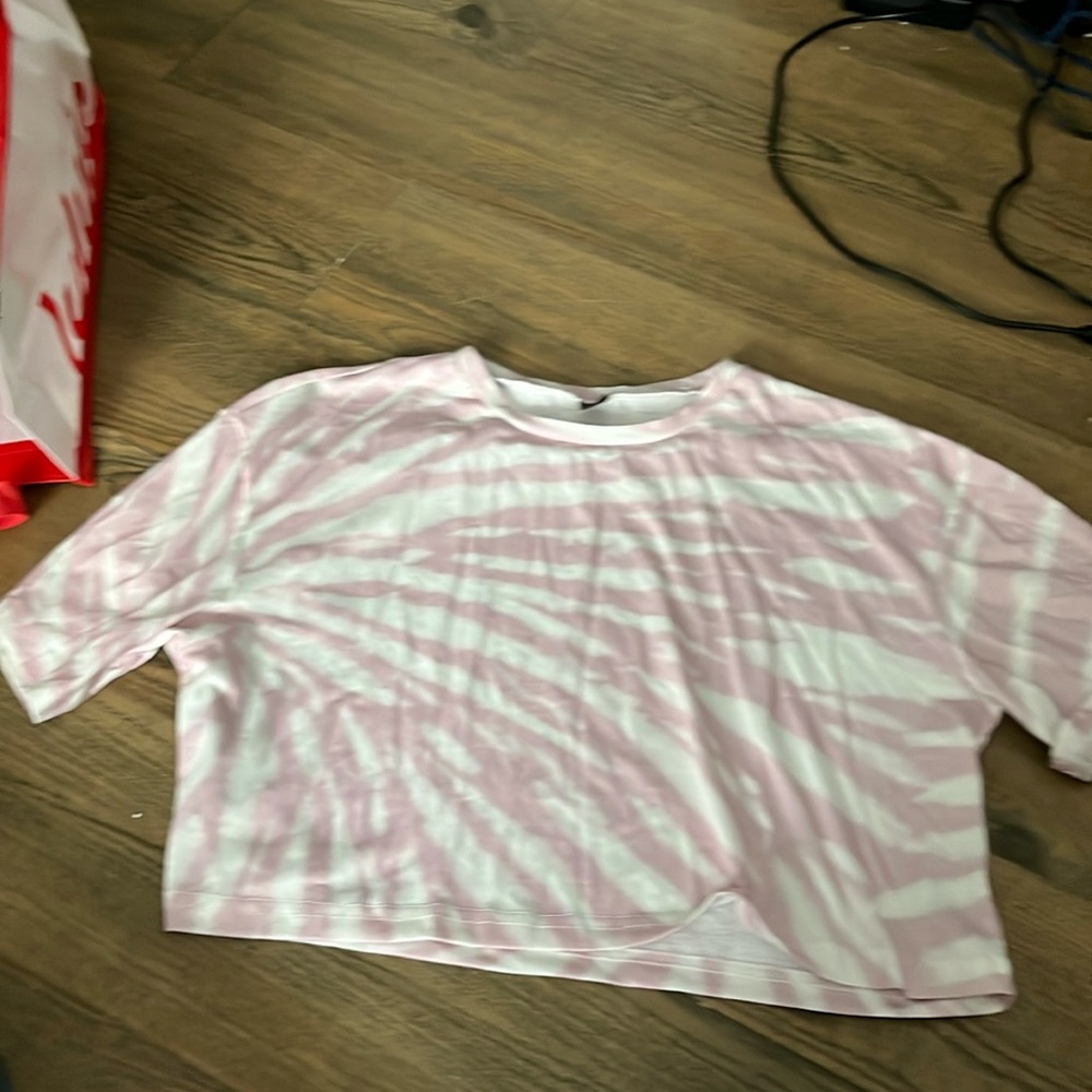 Loose Crop T shirt